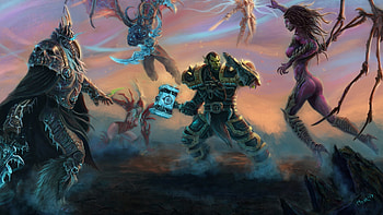 Heroes of the Storm , Stunning artwork, Epic heroes, Engaging gameplay HD wallpaper