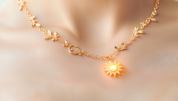 Stunning Gold Necklace - Ultra, gold necklace, necklace, jewelry, gold, pendant HD wallpaper