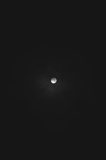 Captivating full moon against a dark night sky, perfect for backgrounds. HD phone wallpaper