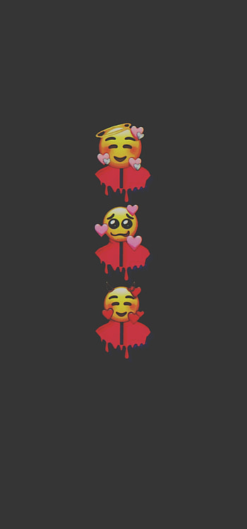 Squid Mojies, art, fictional character, Squid games, Black, , Apple, Forever, Love, Hearts, Emoji, Lenove, Samsung, Huawei, Realme, Kiss HD phone wallpaper