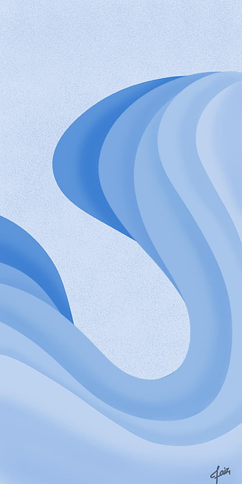 Abstract blue, new, art, minimalism, minimalistic, cool, boys, girls HD phone wallpaper