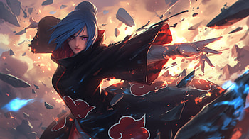 Konan Naruto Fan Art, Konan (Naruto), fan art HD wallpaper