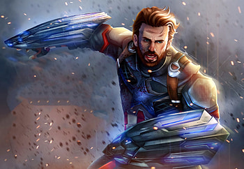 Captain America New Art, captain-america, superheroes, artwork HD wallpaper