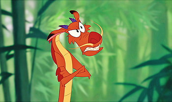 Mushu, Mulan (1998) HD wallpaper