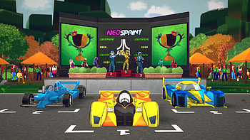 NeoSprint Racing Victory -, video game HD wallpaper