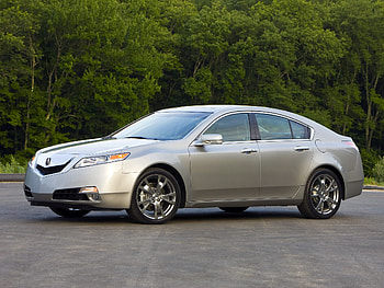 Auto, Trees, Acura, Cars, Asphalt, Side View, Style, 2008, Tl, Silver Metallic HD wallpaper