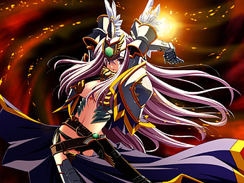 Fire..., silver hair, sexy, magic, flames, hot, cute, beautiful, awsome, long hair, badass, anime girl, cool, fighter, fire, warrior HD wallpaper
