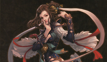 Fantasy girl by Liuyuan Lange, girl, luminos, lange, fantasy HD wallpaper