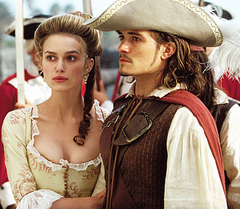 Keira Knightley, Pirates of the Caribbean, Will Turner, Elizabeth Swann HD wallpaper