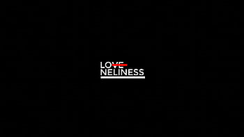 Loneliness Typography, typography, artist, artwork, digital-art HD wallpaper