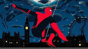 Spiderman Far Fromhome Art, spiderman-far-from-home, movies, 2019-movies, superheroes, mysterio, spiderman HD wallpaper