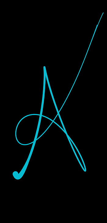 Letter A, symbol, art HD phone wallpaper