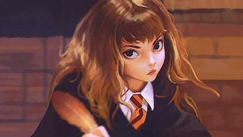 Emma Watson Hermione Granger Artwork, harry-potter, emma-watson, artist, artwork, digital-art HD wallpaper