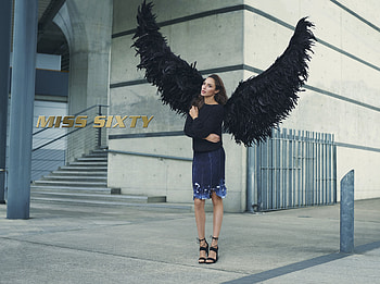 Gal Gadot Miss Sixty 2016, gal-gadot, celebrities, girls, hoot, wings HD wallpaper