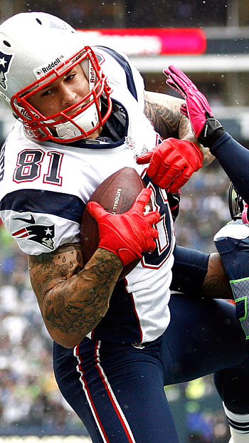Aaron Hernandez, New England Patriots HD phone wallpaper