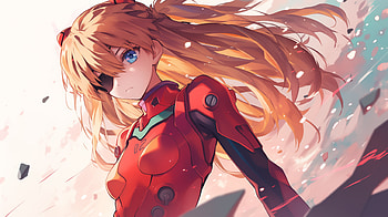 Asuka Langley Sohryu: Neon Genesis Evangelion, Anime, Neon Genesis Evangelion, Asuka Langley Sohryu, eye patch HD wallpaper