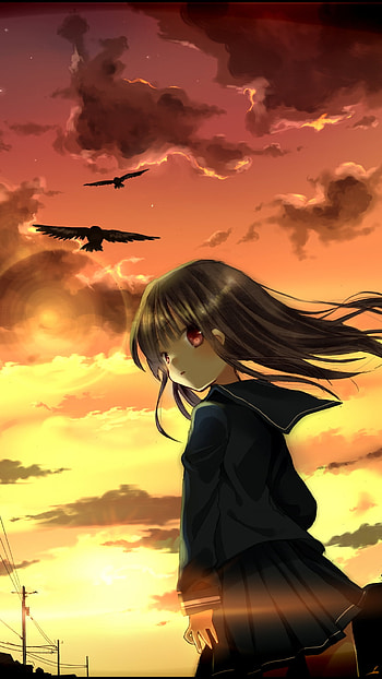 raven, Anime, Original HD phone wallpaper
