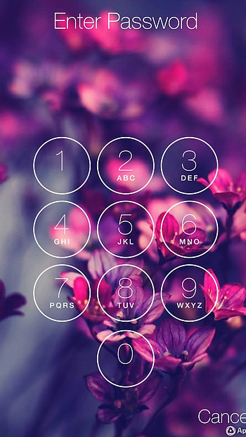 Lock Screen Digits, lock screen, digits HD phone wallpaper