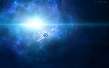 Universe, Galaxy, Planet, Saturn HD wallpaper