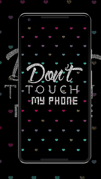 Dont Touch My in , dont touch my , dark, black HD phone wallpaper