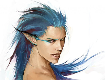 Grimmjow portrait, espada, bleach, anime HD wallpaper