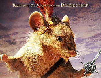 Reepicheep, Voyage of the Dawn Treader, voyage of the dawn treader, mouse, chronicles of narnia, fantasy, narnia HD wallpaper