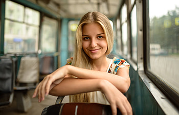 Anastasia Kurtukova, woman, model HD wallpaper
