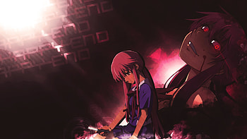 Yuno Gasai, Anime, Mirai Nikki HD wallpaper