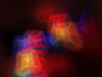 Bokeh, scattered light glare, colorful HD wallpaper