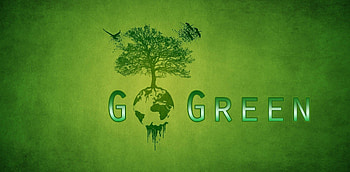 Go Green , Environmental focus, Conservation awareness, Earth's protection HD wallpaper