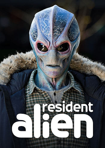 Resident Alien, TV series poster, Intriguing storyline, Main character's journey HD phone wallpaper
