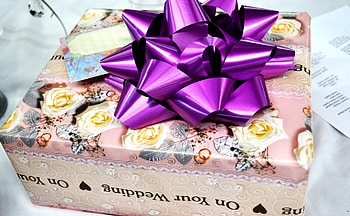 Holidays, Rings, Inscription, Bow, Packaging, Wedding Gift HD wallpaper