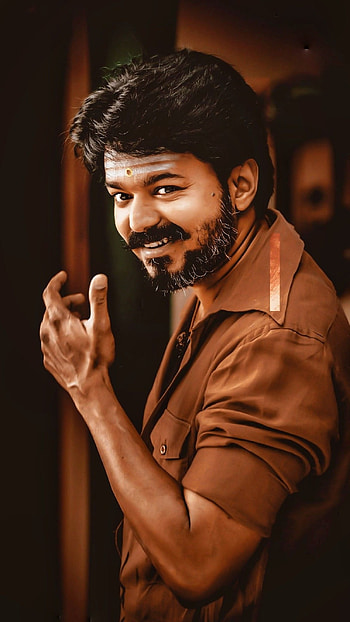 Thalapathy Vijay, Smile, Vijay HD phone wallpaper