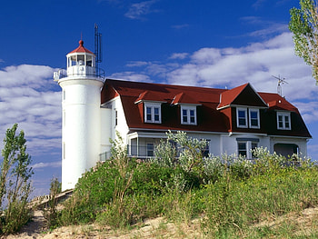 Landscape, Architecture, Lighthouses HD wallpaper