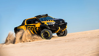 2017 Toyota Hilux Tonka Concept, Off-road Driving HD wallpaper
