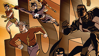 Comic, Justice Society of America HD wallpaper