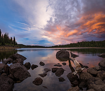 Blind Lake , lake, nature HD wallpaper