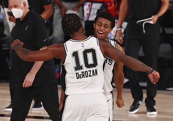 DeMar DeRozan, Keldon Johnson HD wallpaper