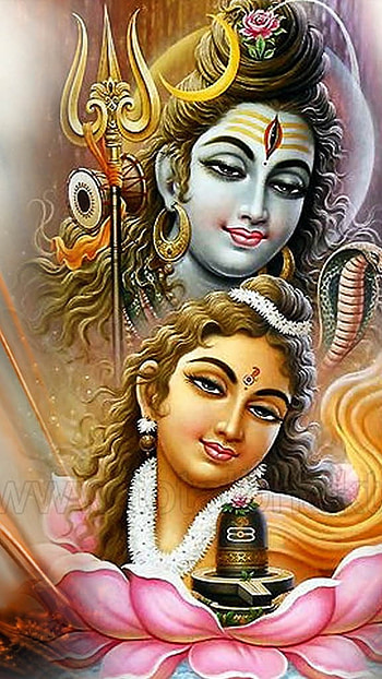 Sivan Parvathi, Shiva Pind HD phone wallpaper