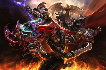 League Of Legends Banner Art , league-of-legends, games, deviantart HD wallpaper