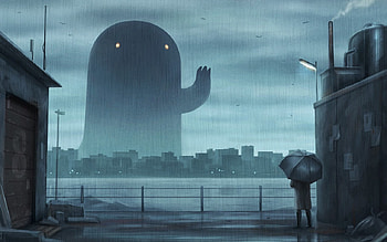 Android Big, android, artist HD wallpaper