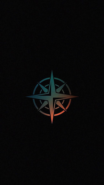 Pusula, symbol, star HD phone wallpaper