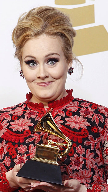 Adele, Grammy 2015, Best celebrity singer, Songwriter extraordinaire HD phone wallpaper