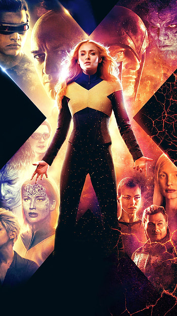 Dark Phoenix (2022) movie HD phone wallpaper