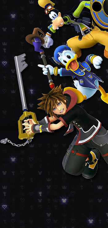 Kingdom Hearts android, Mobile customization, , Gaming inspiration HD phone wallpaper