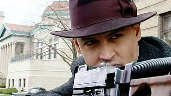 Public Enemies, Crime drama, John Dillinger, Vintage aesthetic HD wallpaper