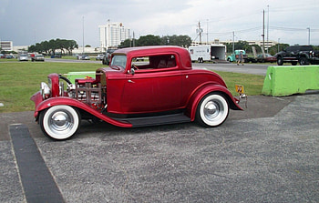 Custom Ford Hotrod, Whitewalls, Hotrod, Classic, Ford HD wallpaper