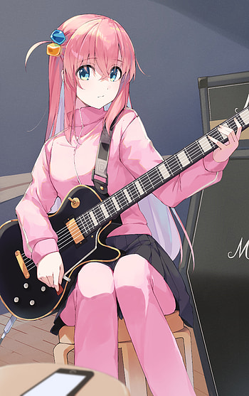 Hitori Gotou, Anime, Bocchi the Rock! HD phone wallpaper