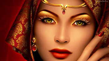 fantasy girl, lips, fantasy, abstract, beauty HD wallpaper