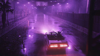 Car Drive Memories Late Night , neon, artist, artwork, digital-art HD wallpaper